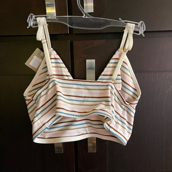 ✨NWT✨ Madewell CandyStripe Bralette - Picture 4 of 4